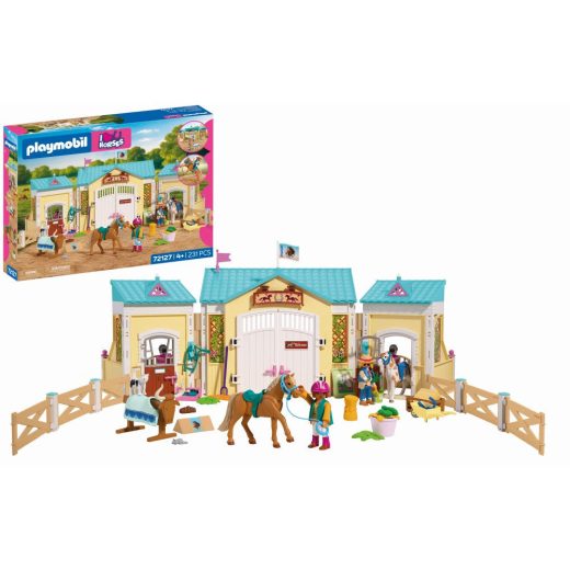 Playmobil - Jucarie de rol Grajd mare de calarie