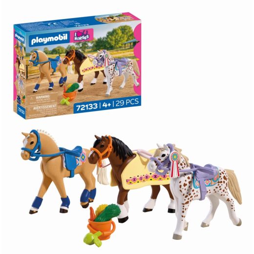 Playmobil - Set 3 cai pentru colectionat
