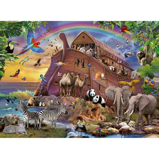 Puzzle Arca Cu Animalute, 150 Piese