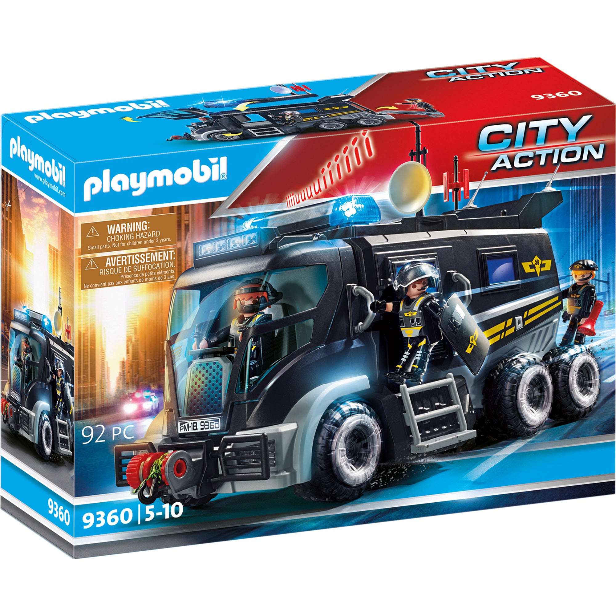 Playmobil - Camionul Echipei Swat