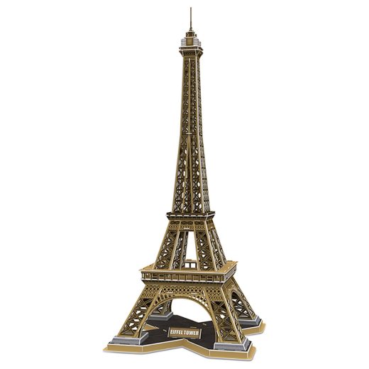 Cubic Fun - Puzzle 3D si Brosuri Paris 80 piese