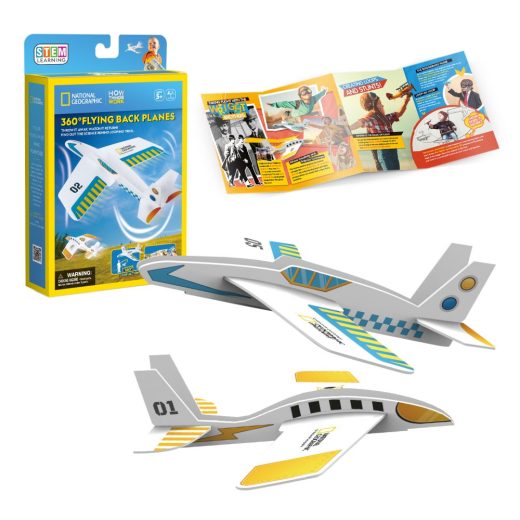Cubic Fun - Puzzle 3D avioane care se intorc la 360 grade 20 piese