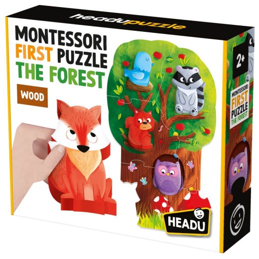 Headu Montessori - Primul Meu Puzzle - Padurea