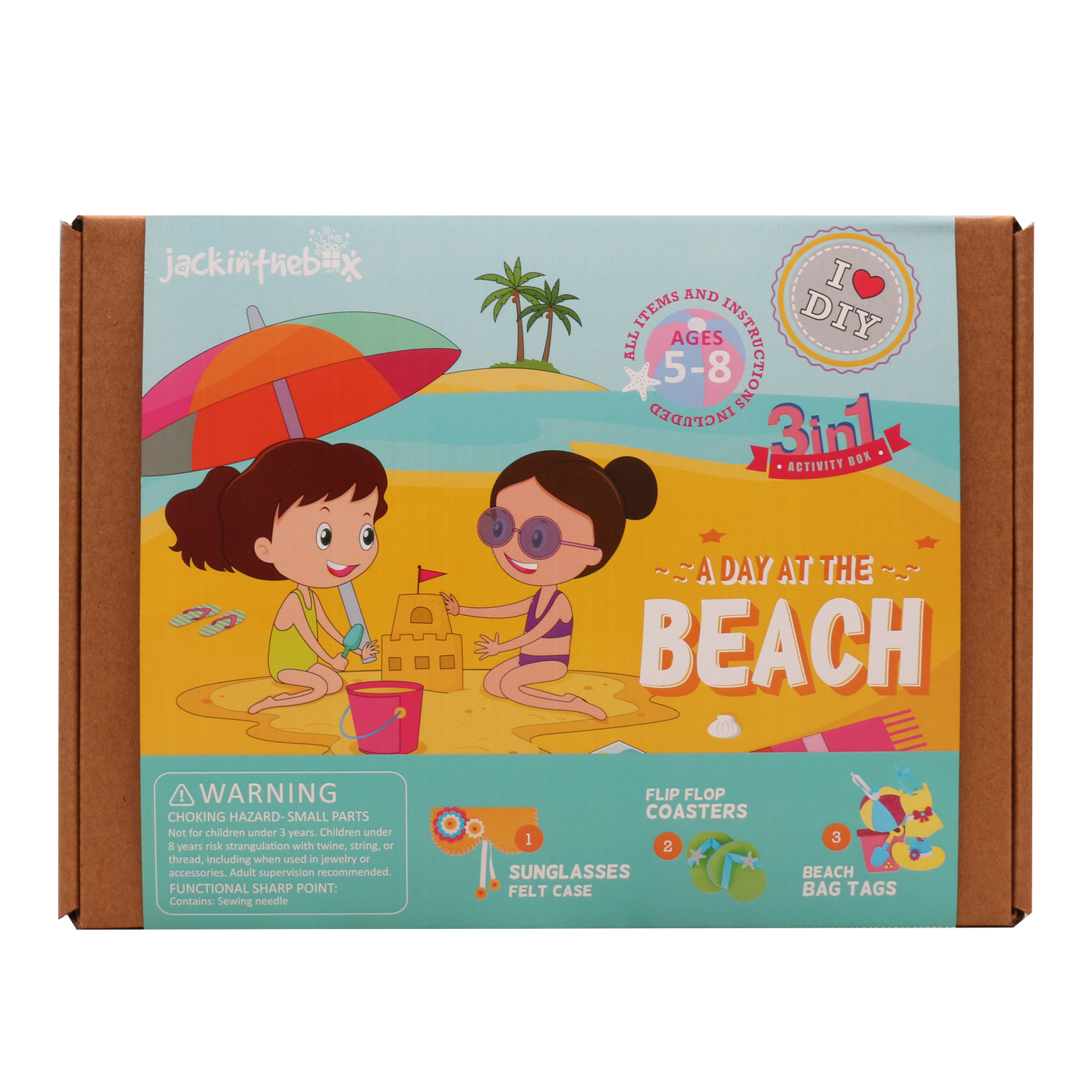 Jack In The Box - Kit Creatie 3-In-1 O Zi Pe Plaja