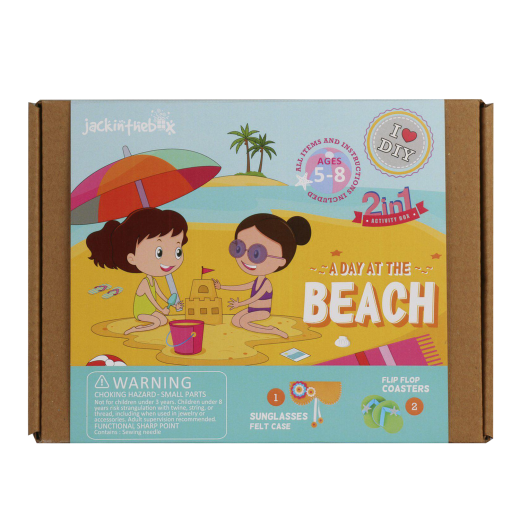Jack In The Box - Kit Creatie 2-In-1 O Zi Pe Plaja