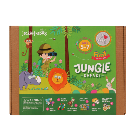 Jack In The Box - Kit Creatie 6-In-1 Safari In Jungla