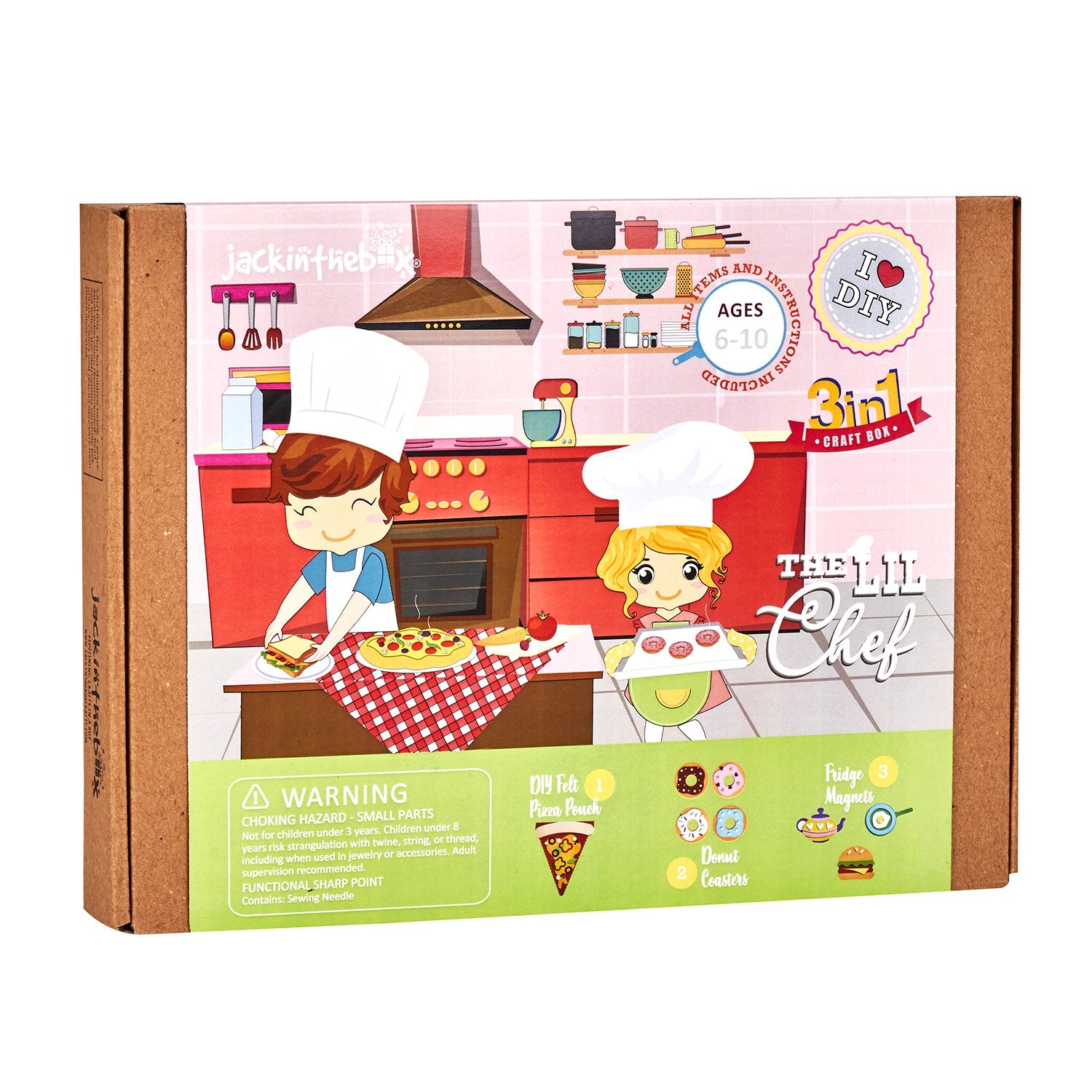 Jack In The Box - Kit Creatie 3-In-1 Micul Bucatar