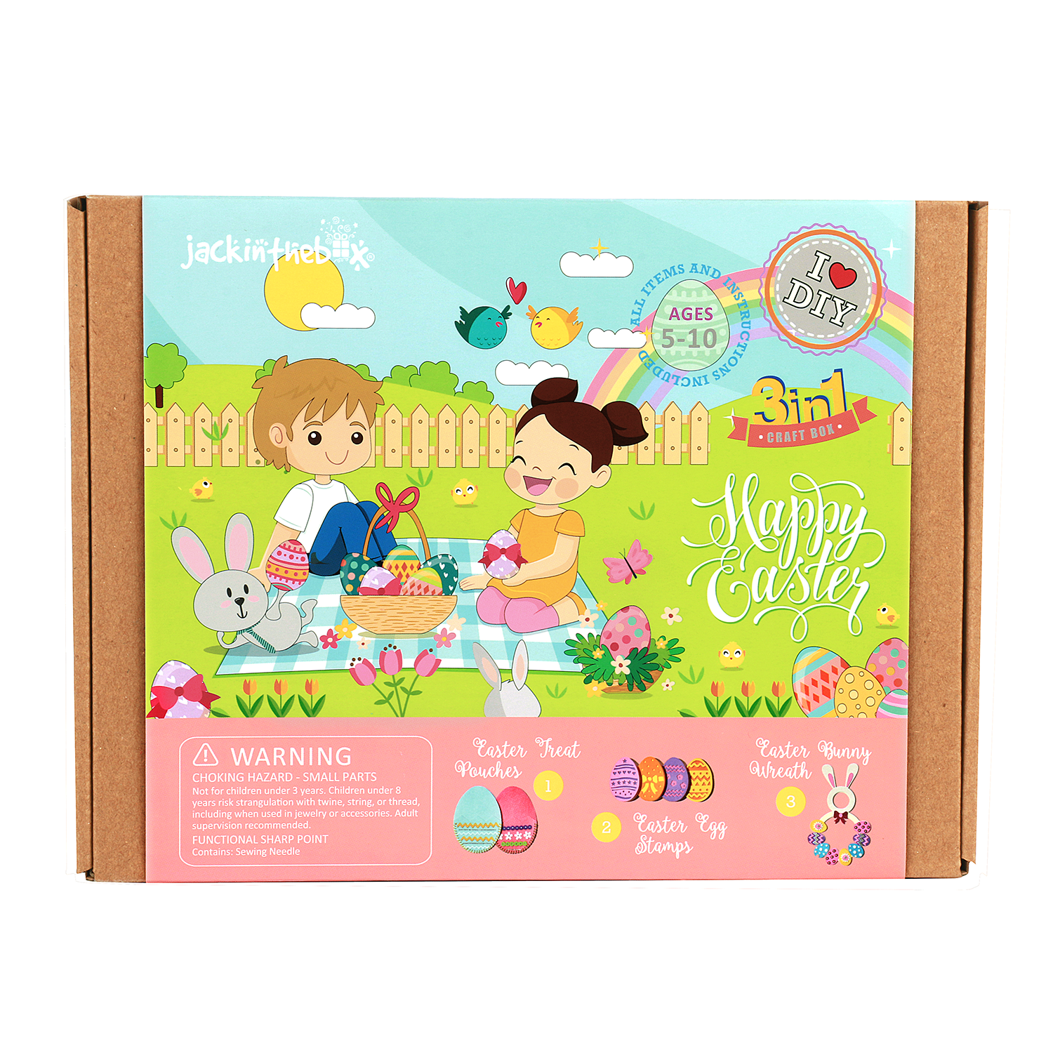 Jack In The Box - Kit Creatie 3-In-1 Paste Fericit