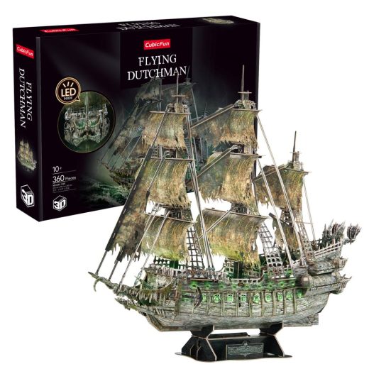 Cubic Fun - Puzzle 3D Led Flying Dutchman 360 piese