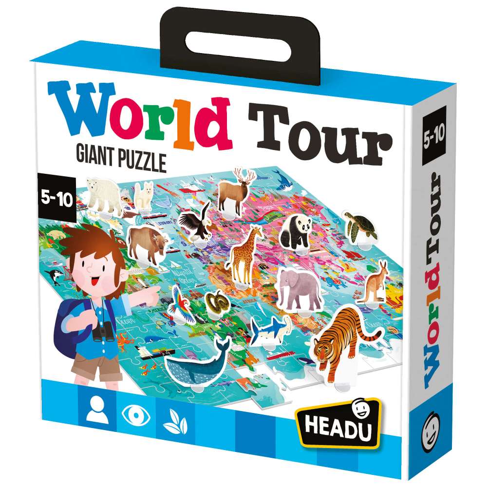 Headu Teacher Tested - Puzzle Turul Lumii