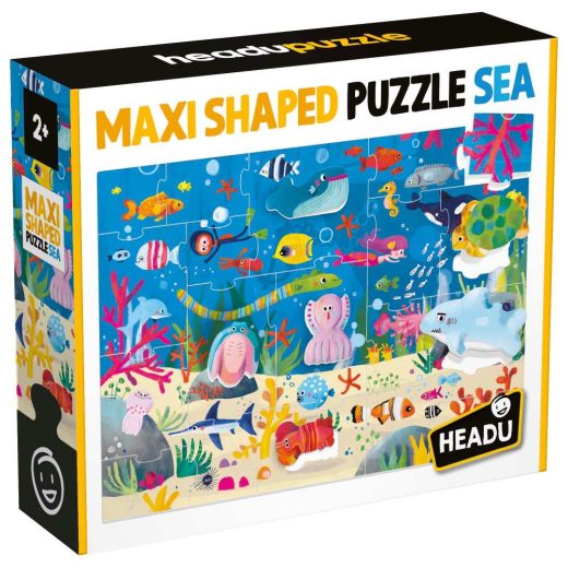 Headu Ecoplay - Puzzle Animalute In Ocean
