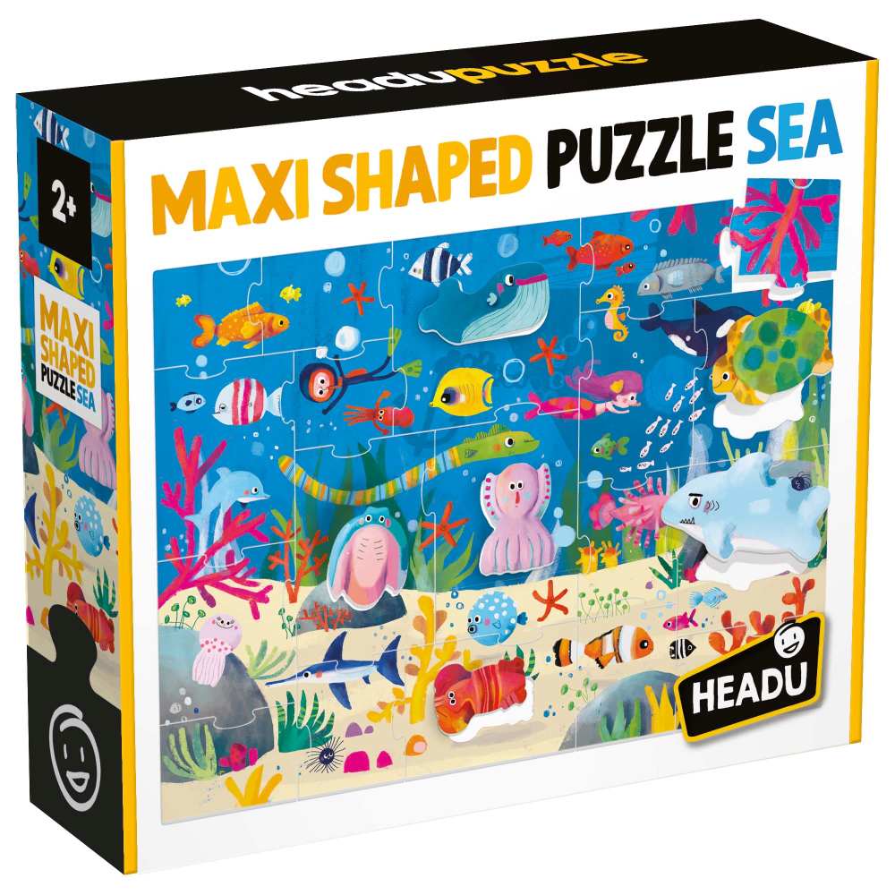 Headu Ecoplay - Puzzle Animalute In Ocean