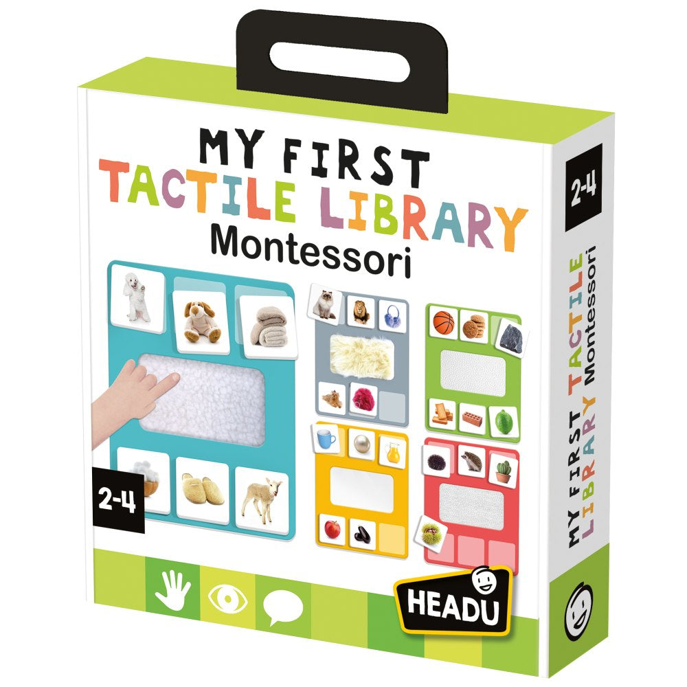Headu - Montessori prima mea biblioteca tactila