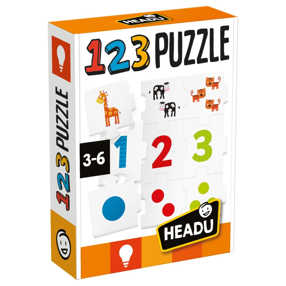 Headu - Puzzle sa invatam numerele de la 1 la 9
