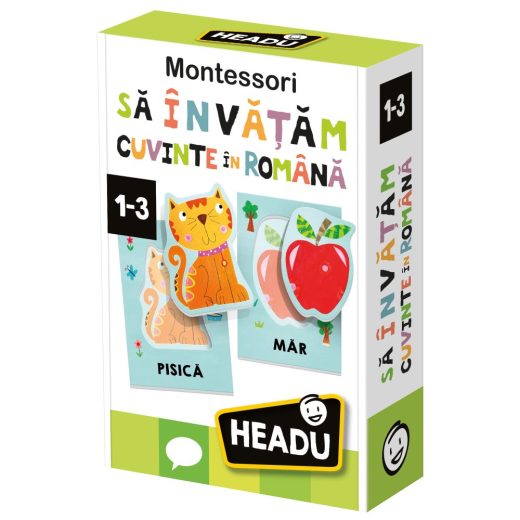 Headu Montessori - Sa Invatam Cuvinte In Romana