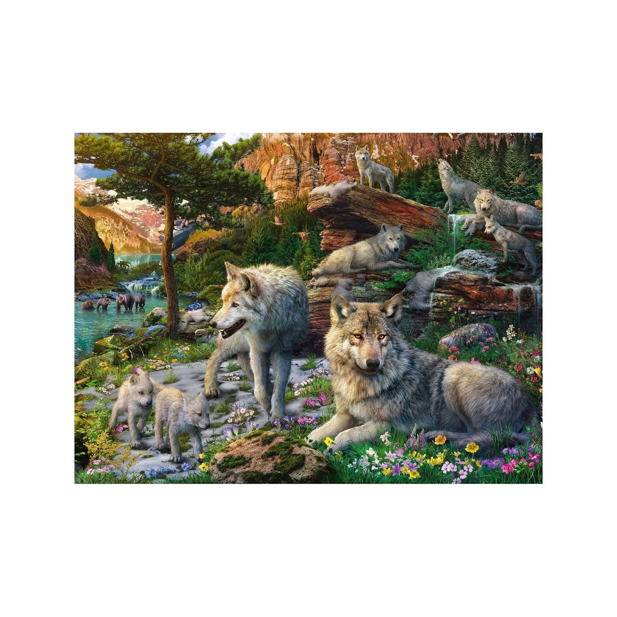 Puzzle Lupi, 1500 Piese