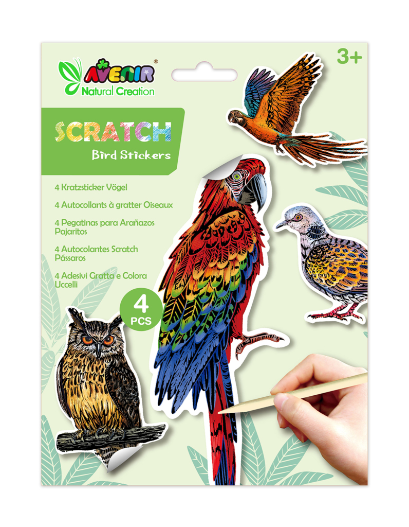 Abtibilduri razuibile – Pasari, colectia Creatii Naturale