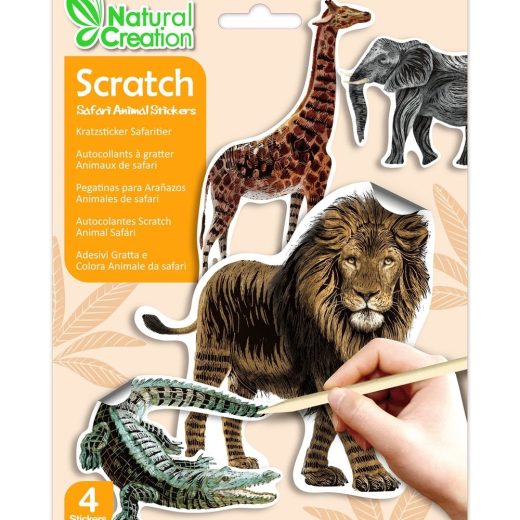 Abtibilduri razuibile – Safari, colectia Creatii Naturale