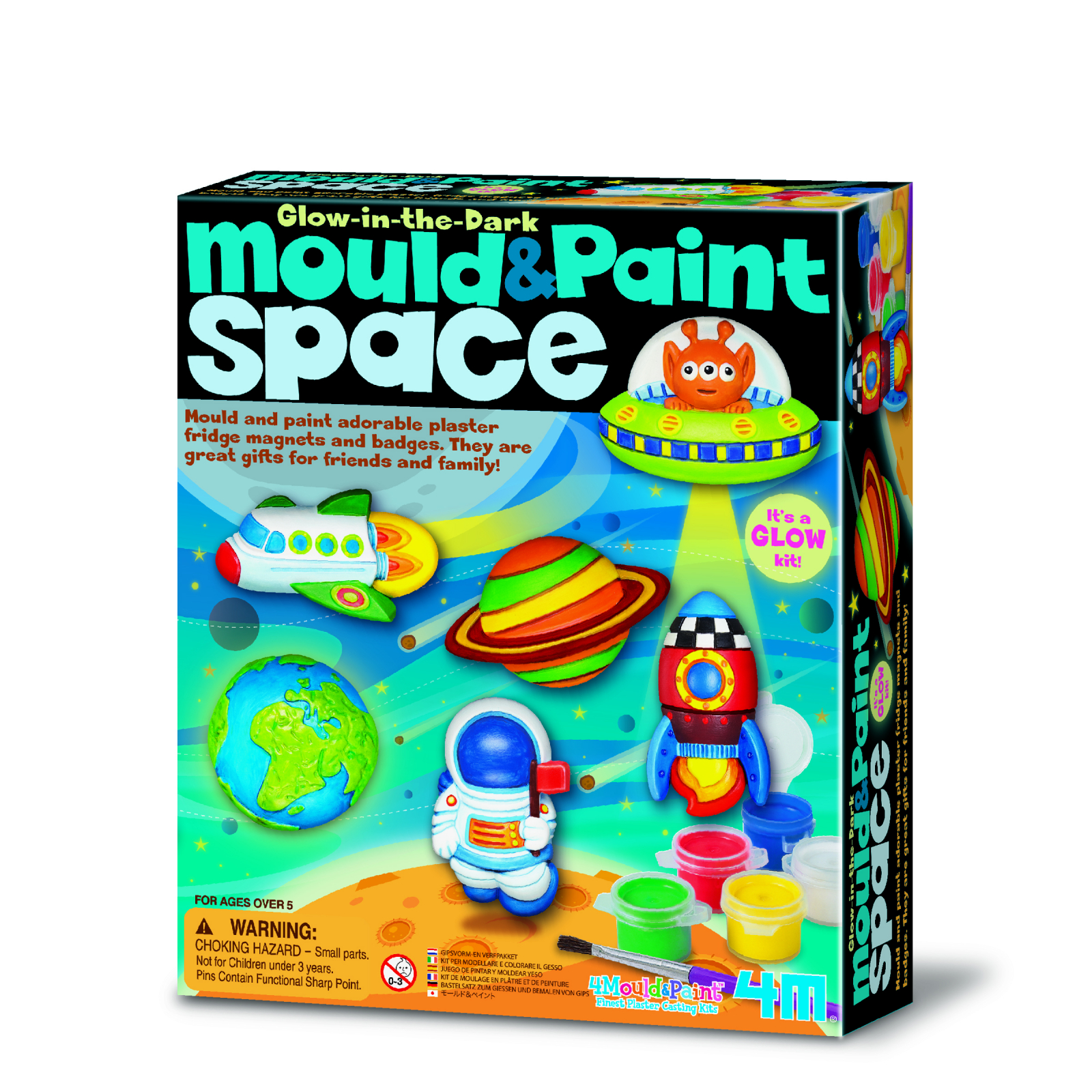 Atelier creativ Modeleaza si picteaza – Spatiu – straluceste in intuneric