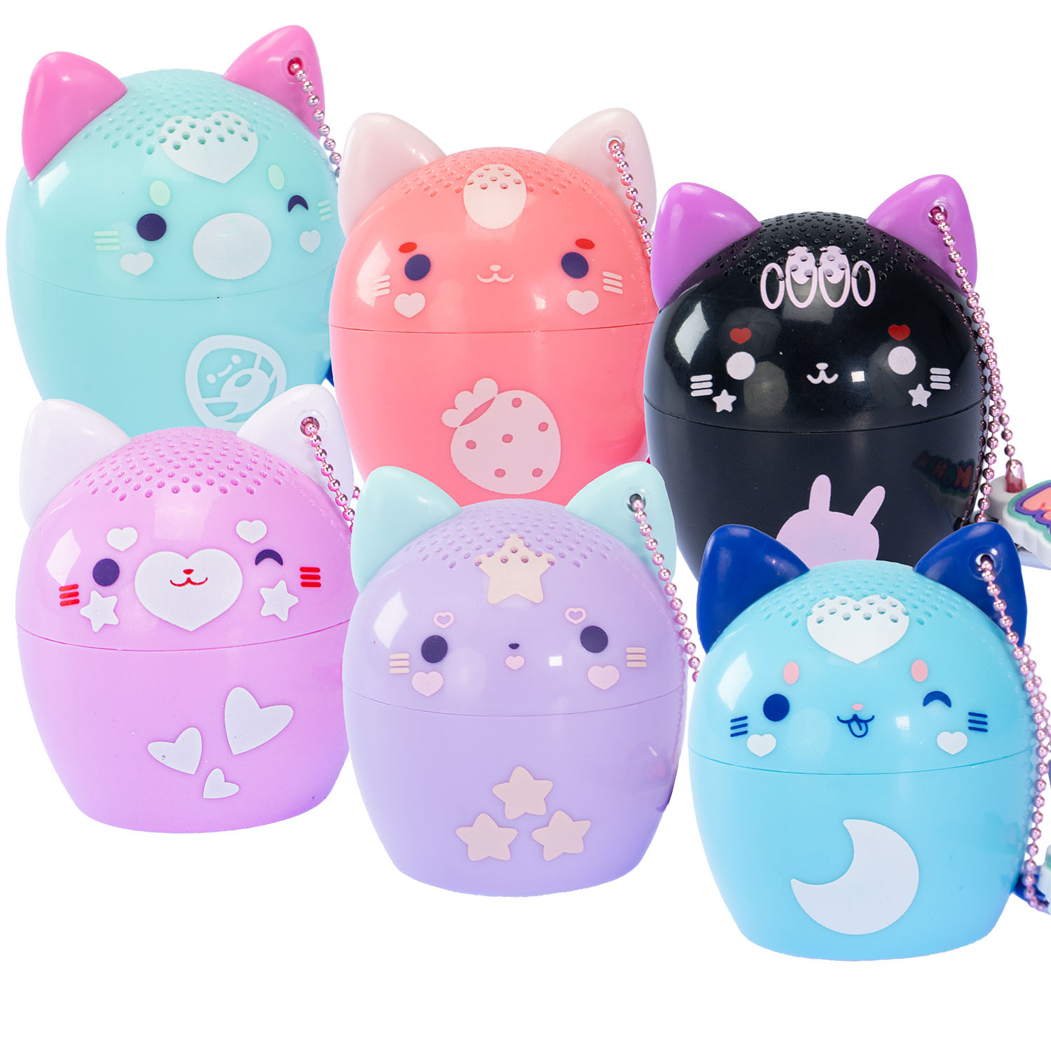 Boxa Bluetooth Momomi boxa portabila pentru copii, in forma de pisicuta kawaii