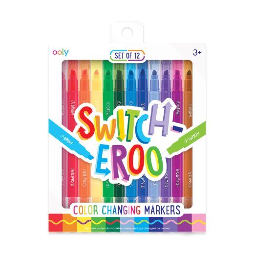 Carioci magice care schimba culorile – Switch-eroo! – set de 12