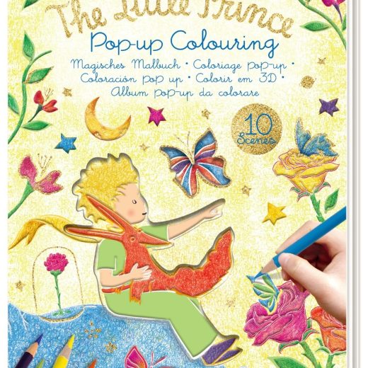 Carte de colorat cu elemente pop-up – Micul Print