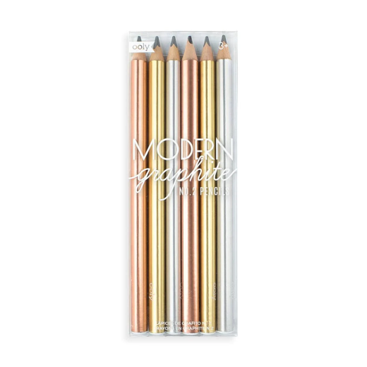 Creioane grafit Modern – Set de 6