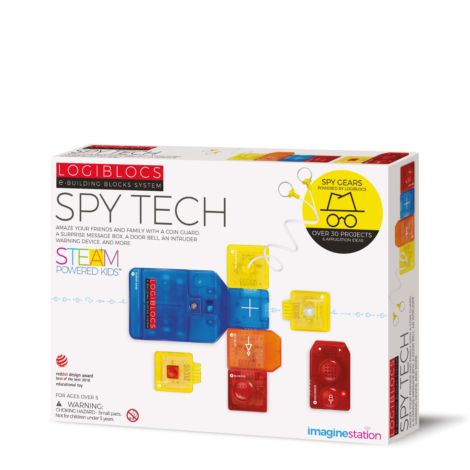 Joc electronic Logiblocs – set Spy Tech