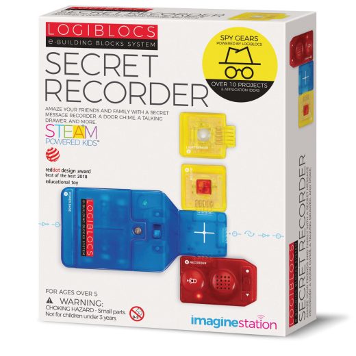 Joc electronic Logiblocs – set Secret Recorder