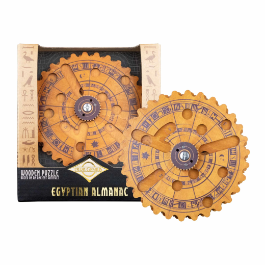Joc logic IQ matematic cu discuri rotative – Egyptian Almanac