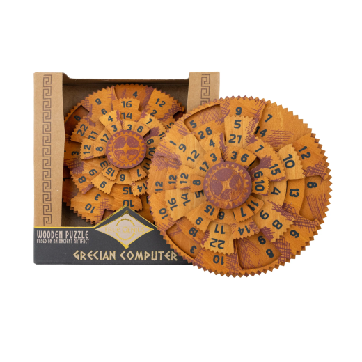 Joc logic IQ matematic cu discuri rotative – Grecian Computer