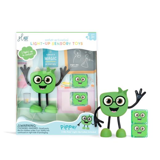 Jucarie senzoriala luminoasa Pippa – Glo Pal, verde