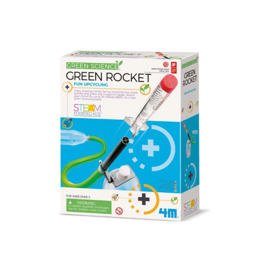 Kit constructie Racheta ecologica, Stiinta Verde – Green Science