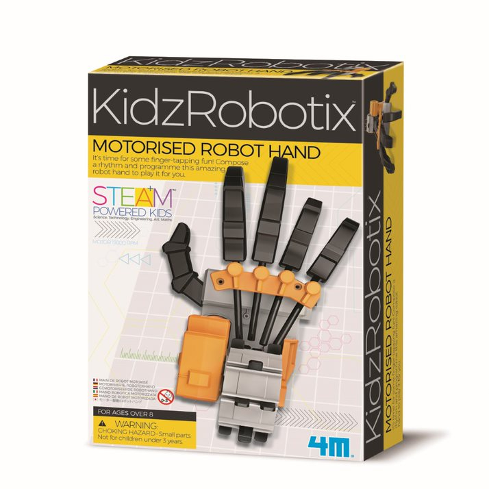 Kit constructie robot – Motorised Robot Hand, Kidz Robotix