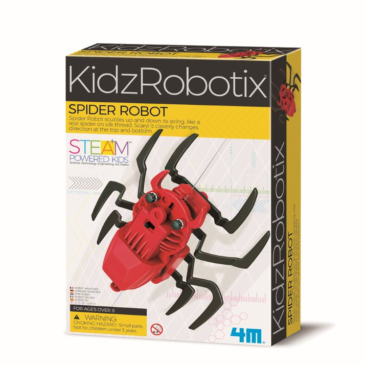 Kit constructie robot – Spider Robot, Kidz Robotix