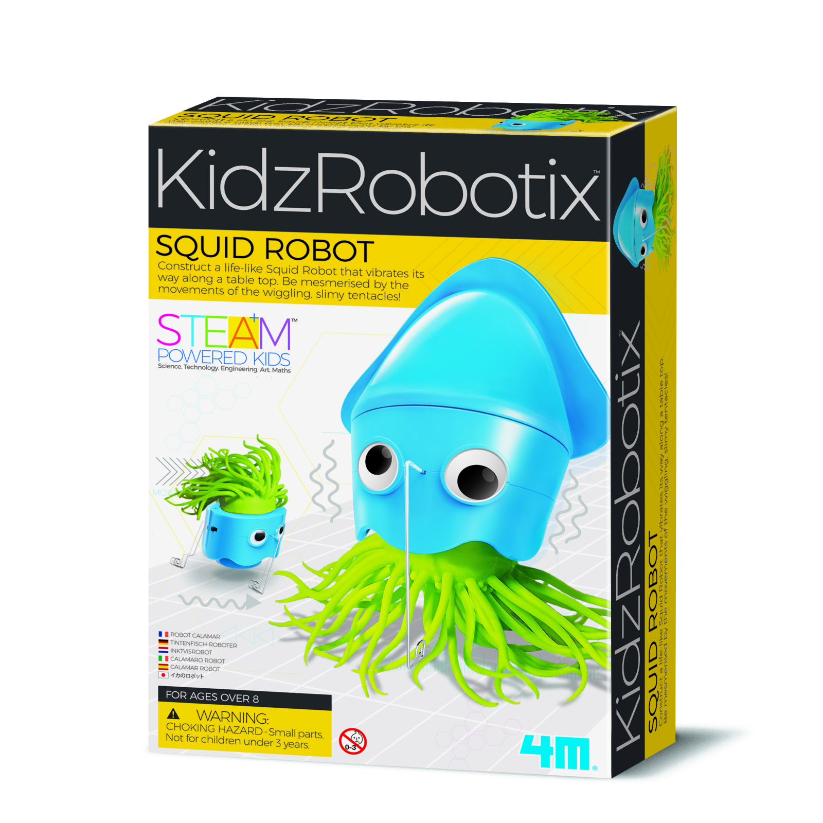 Kit constructie robot – Squid Robot, Kidz Robotix
