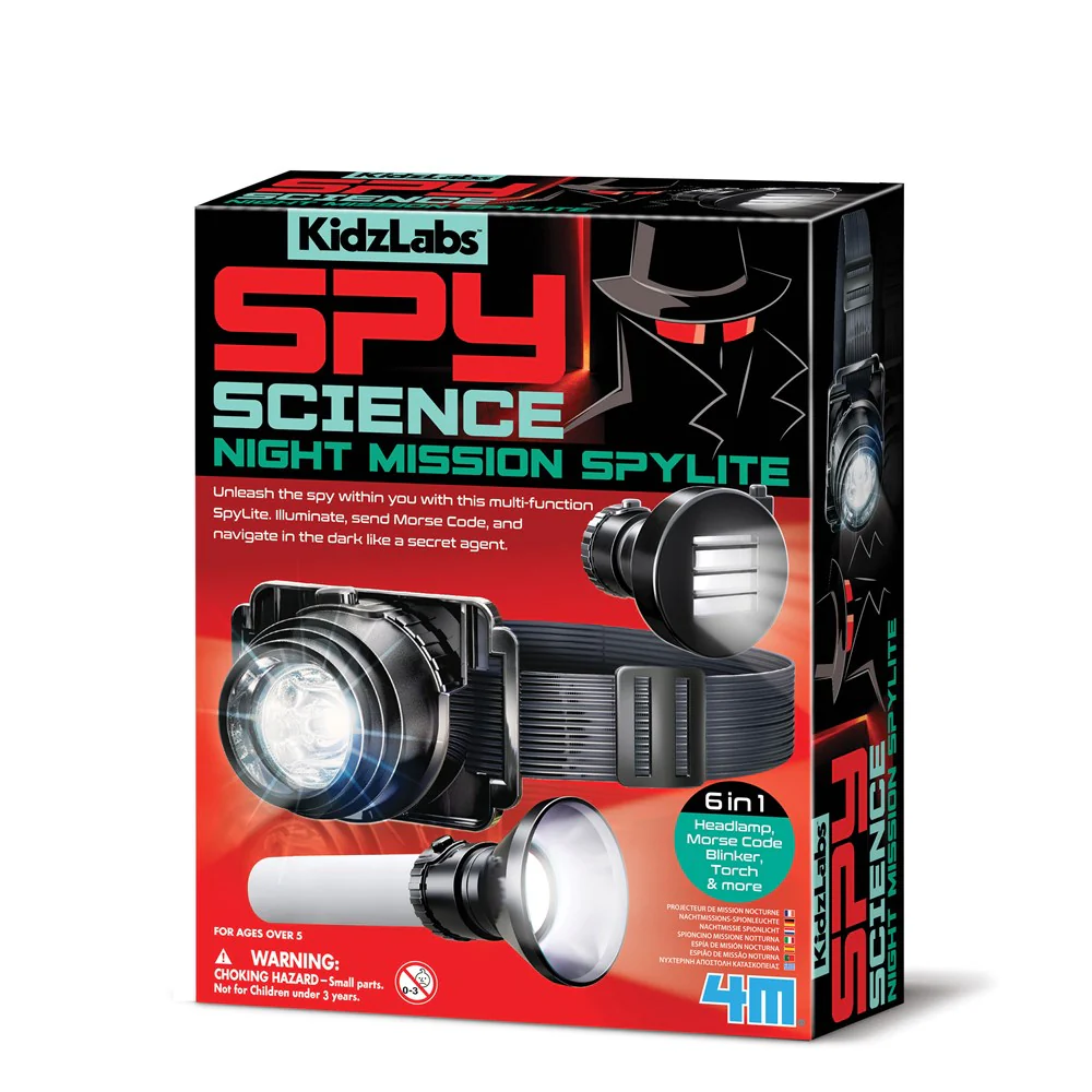 Kit STEM – Lanterna Spionului 6 in 1 – KidzLabs