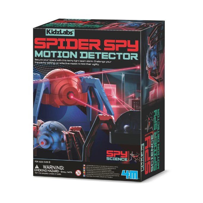 Kit stiintific detectiv senzor de miscare paianjen KidzLabs