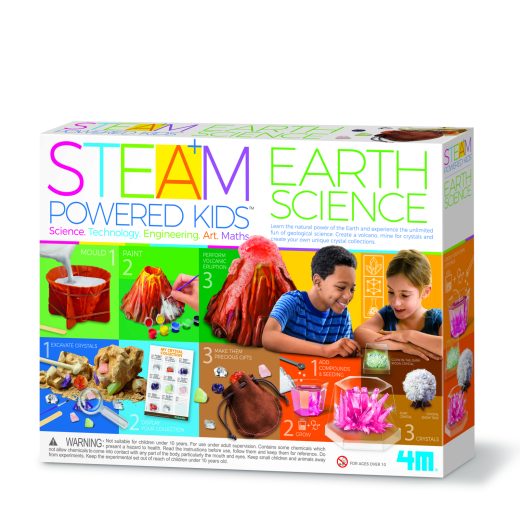 Kit stiintific – Stiinta Pamantului, STEAM Kids