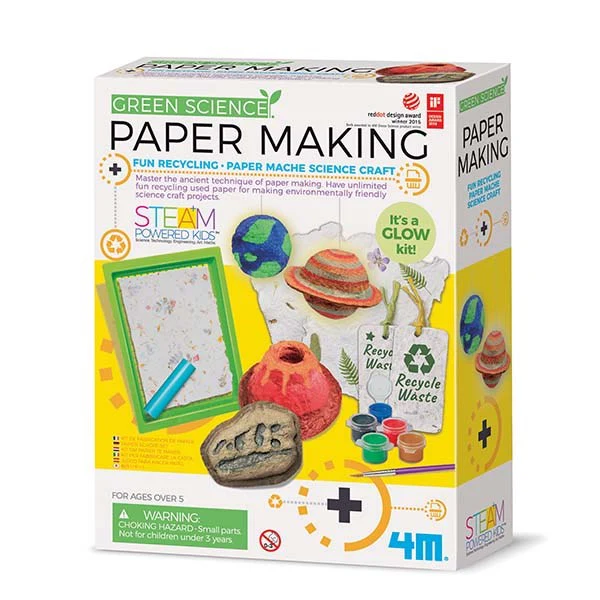 Kit stiintific – tehnica Paper Mache, Stiinta Verde – Green Science