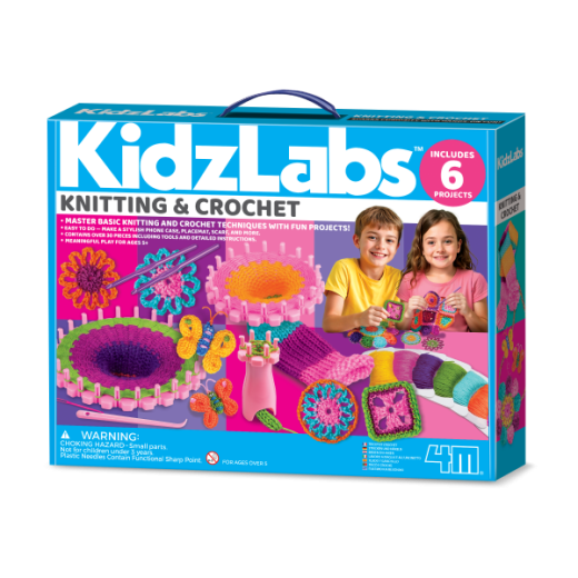 Kit stiintific – Tricotat si Crosetat, STEAM Kids
