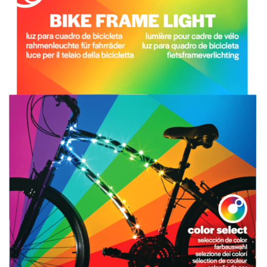 Lumina LED decorativa pentru cadru bicicleta