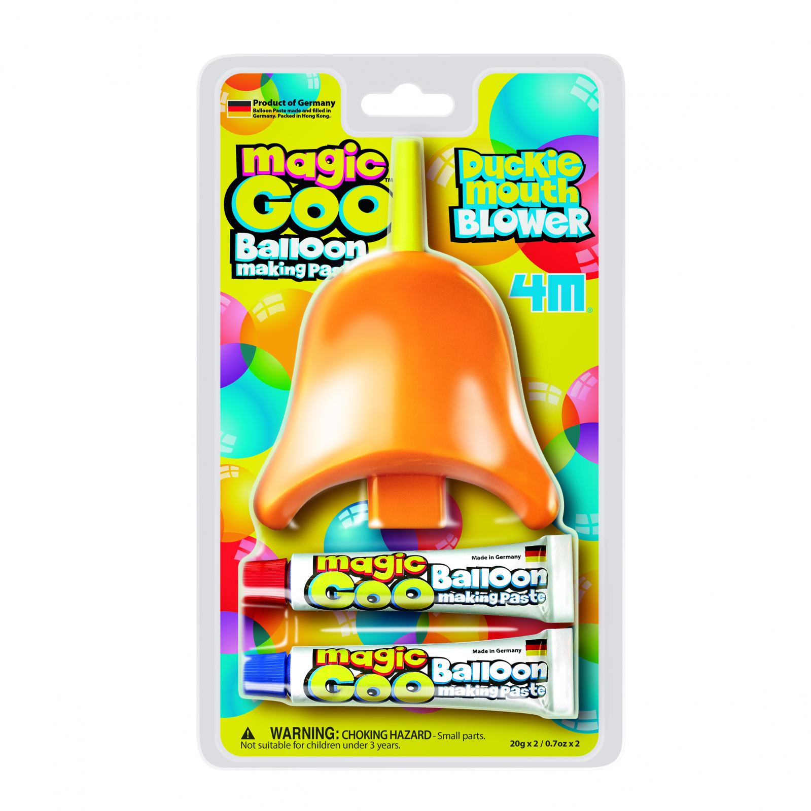 Magic Goo – Pasta de facut baloane cu suflatoare Cioc de Rata