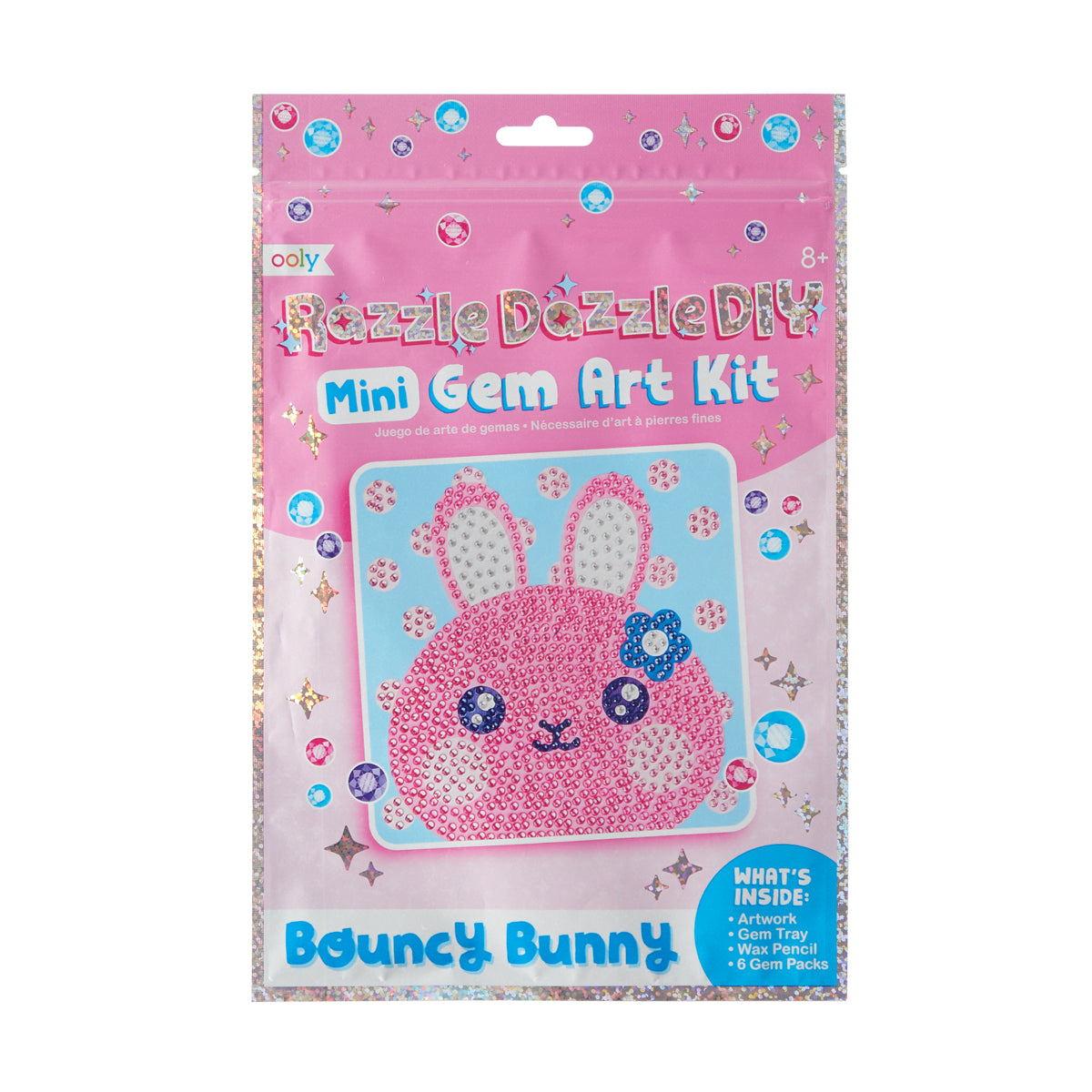 Mini Atelier creativ DIY cu diamante – Bouncy Bunny