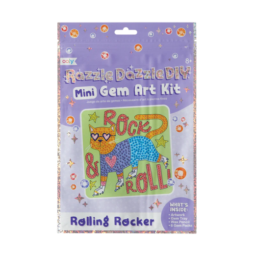 Mini Atelier creativ DIY cu diamante – Rolling Rocker