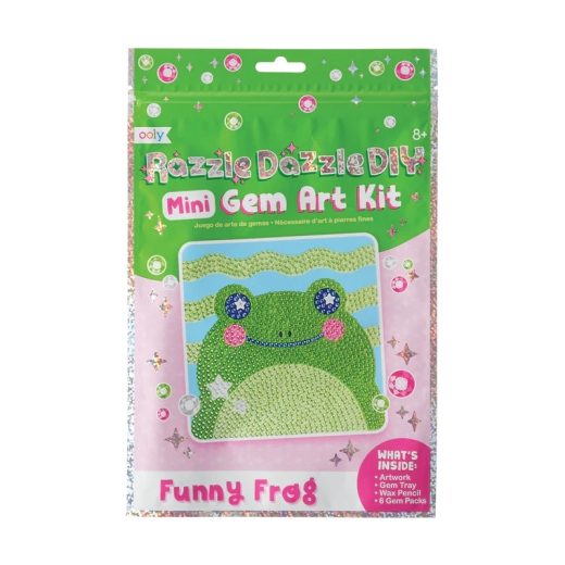 Mini Atelier creativ DIY cu diamante – Funny Frog