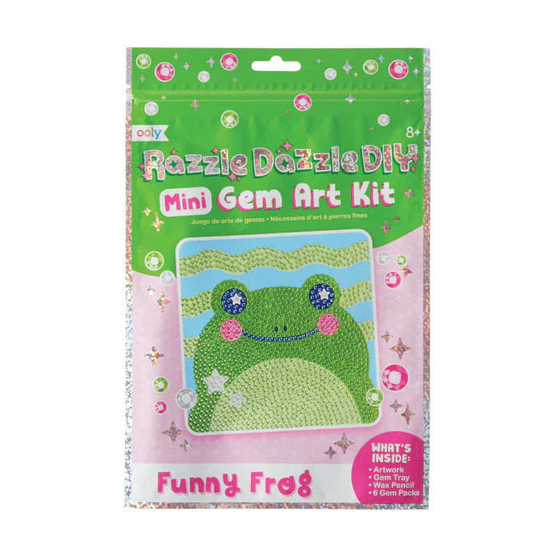 Mini Atelier creativ DIY cu diamante – Funny Frog