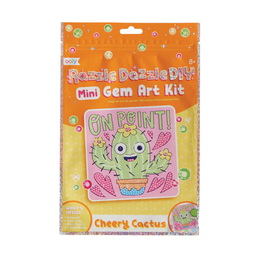 Mini Atelier creativ DIY cu diamante – Cheery Cactus