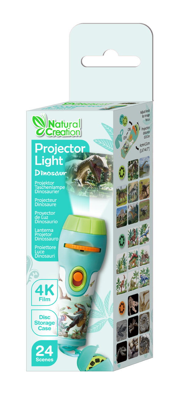 Mini Proiector colectia Creatii Naturale – Dinozaur