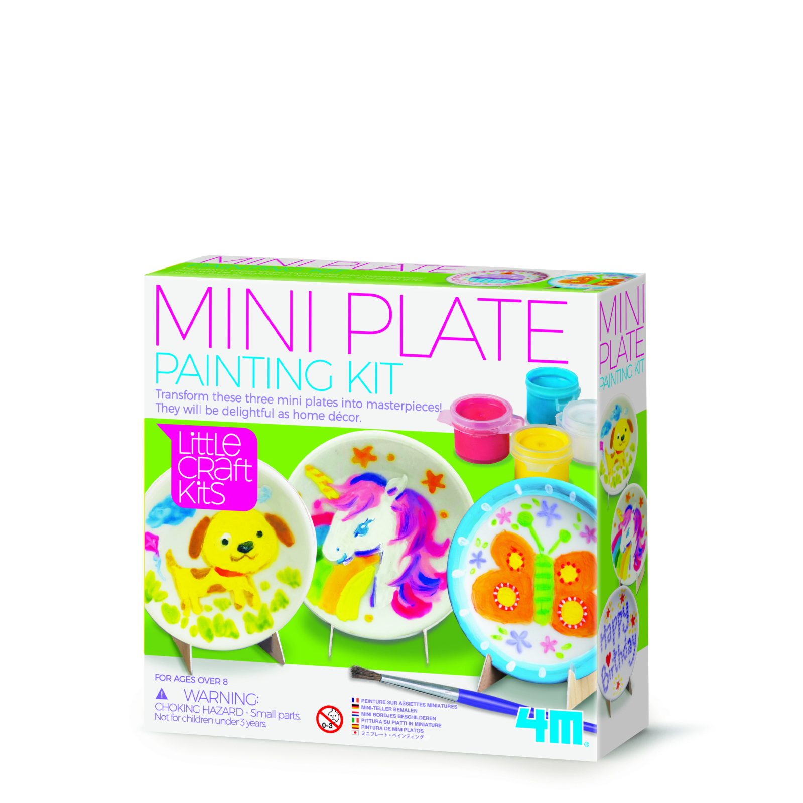 Mini set creativ – Farfurioare, LittleCraft